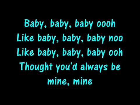 Youtube: Baby Justin Bieber Lyrics