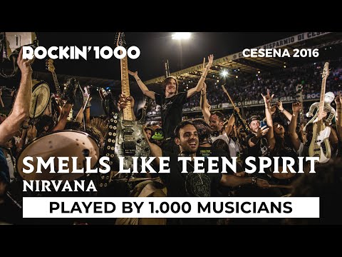 Youtube: Smells Like Teen Spirit - Rockin'1000 That's Live Official