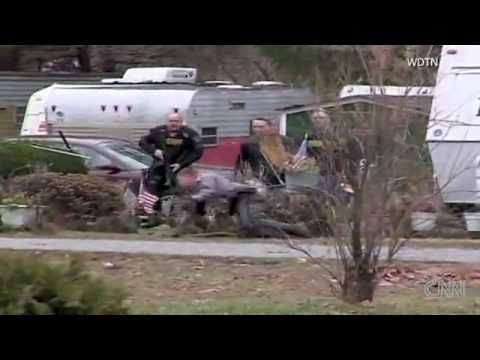 Youtube: Law Enforcement Exchange Gun Fire in trailer park in Enon, Ohio