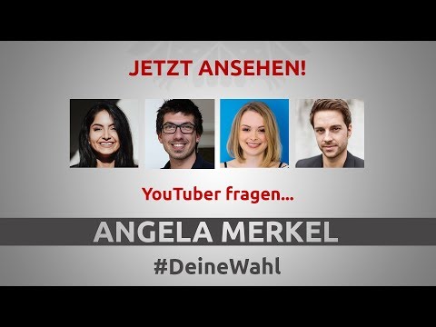 Youtube: #DeineWahl - YouTuber fragen Angela Merkel | Mit Ischtar Isik, AlexiBexi, MrWissen2go, ItsColeslaw