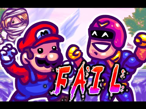 Youtube: SUPER SMASH BROS FAIL, Smash 4 Parody.