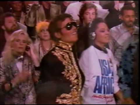 Youtube: We Are The World - Michael Jackson, Tina Turner, Stevie Wonder, Diana Ross, Lionel Richie and Ray Charles