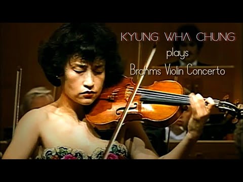 Youtube: Kyung Wha Chung plays Brahms violin concerto (1996)