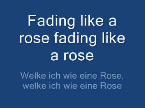 Youtube: fading like a flower - roxette [lyrics + übersetzung]