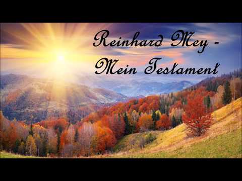 Youtube: Reinhard Mey  - Mein Testament mit Text / Lyrics