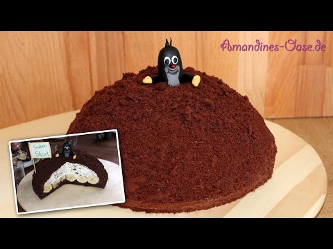 Youtube: Maulwurfkuchen | schokoladige Kuppeltorte mit sahniger Straciatella-Creme und Früchten | Klassiker