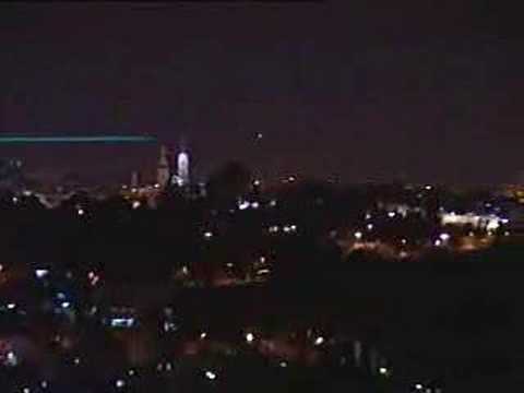 Youtube: Dangerous Laser Lights Over Jerusalem (Hebrew)