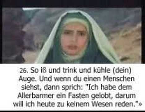 Youtube: Sure Maria - Der Heılıge Koran ( Deutsch )