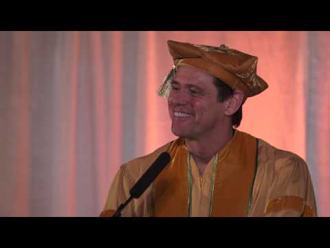 Youtube: Jim Carrey at MIU: Commencement Address at the 2014 Graduation  (EN, FR, ES, RU, GR,...)