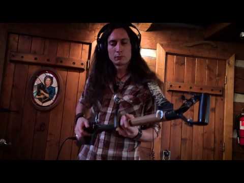 Youtube: CRANKIN' IT UP | in the Studio with the 3-String Shovel Guitar!