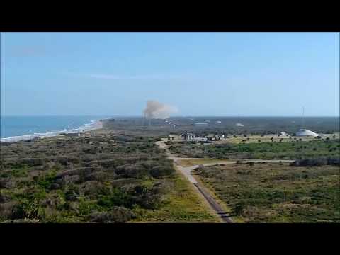 Youtube: SpaceX Falcon Heavy Landing + Sonic Boom!