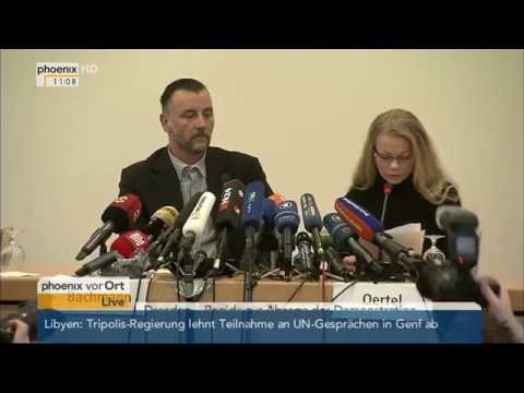 Youtube: Pegida-Absage: Pressekonferenz Teil 1 - Statements von Bachmann und Oertel am 19.01.2015