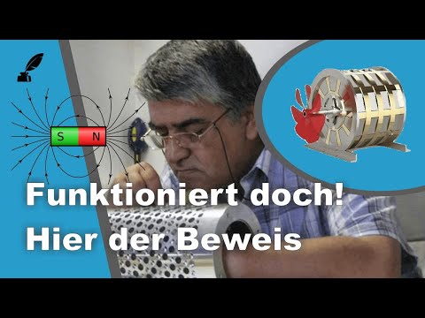 Youtube: Der Magnetmotor funktioniert - hier ist der Beweis