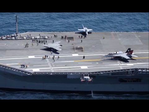 Youtube: US Navy - X-47B UCAS First Touch & Go Landing Tests On USS George H.W. Bush (CVN 77) [1080p]