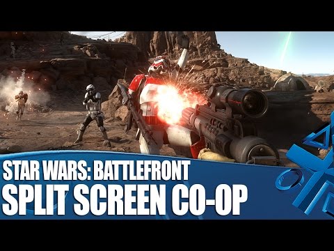 Youtube: Star Wars: Battlefront - PS4 split screen gameplay