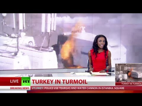 Youtube: 'Istanbul like war zone': Turkey clashes raging with gas, bullets & cannons
