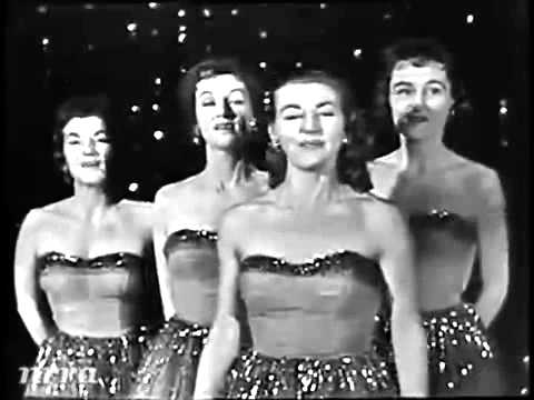 Youtube: The Chordettes - Mr  Sandman (Live 1958)