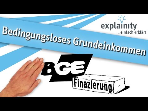 Youtube: Bedingungsloses Grundeinkommen einfach erklärt (explainity® Erklärvideo)