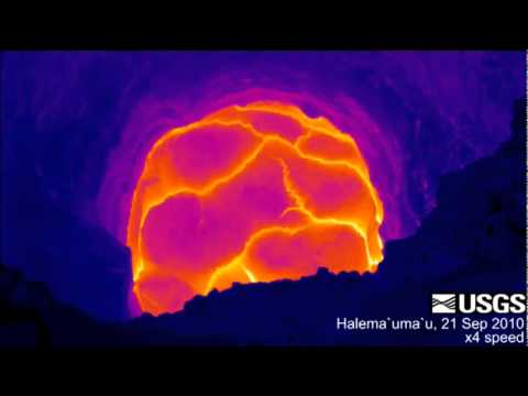 Youtube: Lava Lake at Halema'uma'u Crater