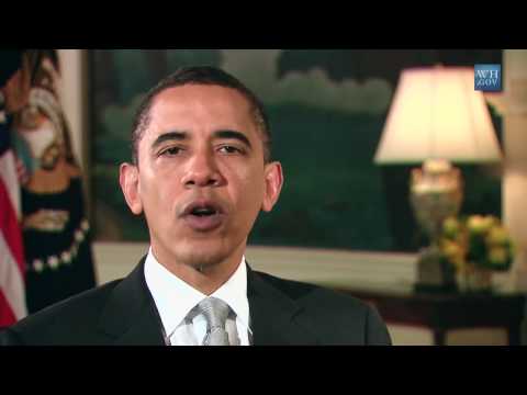 Youtube: Thanksgiving Greetings From President Obama