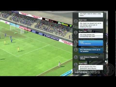 Youtube: Football Manager 2013 Video Blogs: Match Day (English version)