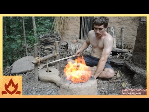 Youtube: Primitive Technology: Forge Blower