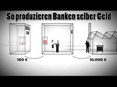 Youtube: ENDLICH: Geldschöpfung der Banken - in 1 Minute erklärt! MUST SEE!!