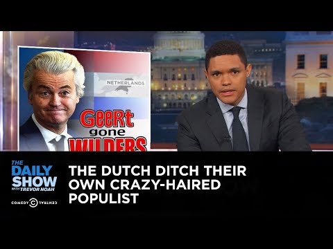 Youtube: The Dutch Ditch Their Own Crazy-Haired Populist: The Daily Show