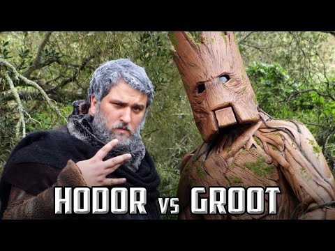 Youtube: HODOR vs GROOT RAP BATTLE