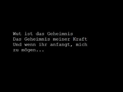 Youtube: Böhse Onkelz- Das Geheimnis meiner Kraft (Lyrics)