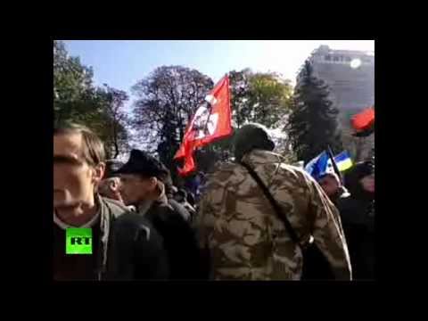 Youtube: В Киеве отмечают годовщину создания Украинской повстанческой армии