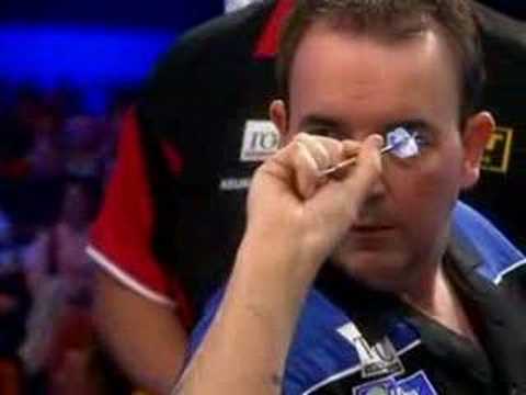 Youtube: Phil Taylors fourth perfect game - another 9 Darter