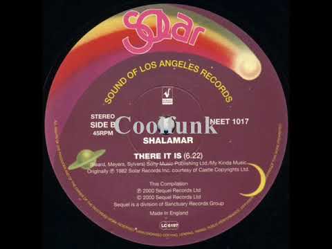 Youtube: Shalamar - There It Is (12" Extended 1982)