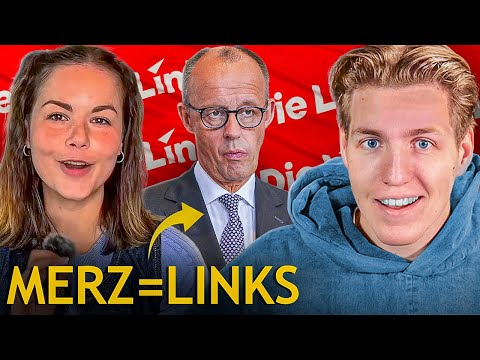 Youtube: Sie denkt Friedrich Merz ist LINKS...😭😭