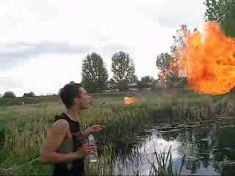Youtube: Kerosene Fire Breathing (Collection One)