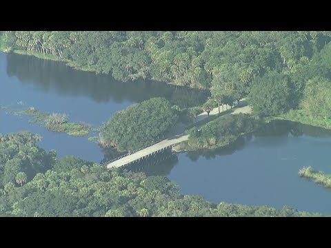 Youtube: Live: Brian Laundrie's father joins search at park, seen from SkyFOX