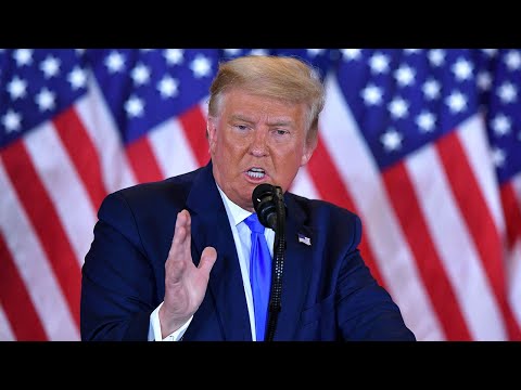 Youtube: Donald Trump: 'We have already won' - President declares victory without evidence