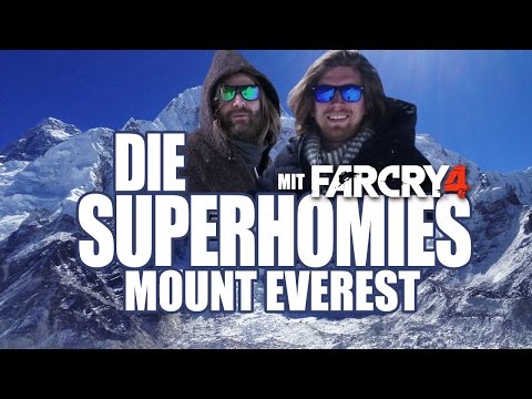 Youtube: Die Superhomies in Nepal - Mount Everest (mit Gronkh & Sarazar für Far Cry 4)