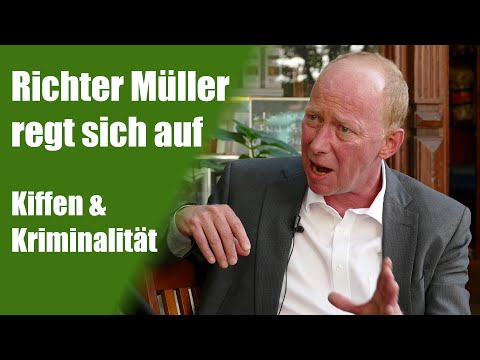 Youtube: Richter Andreas Müller regt sich auf | Buchvorstellung: Kiffen und Kriminalität