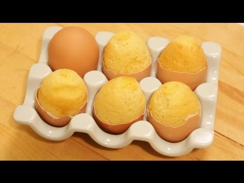 Youtube: Bake A Cake Inside An Egg