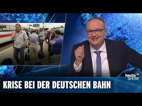 Youtube: Die Deutsche Bahn ist technisch auf dem Stand des 19. Jahrhunderts | heute-show vom 30.11.2018