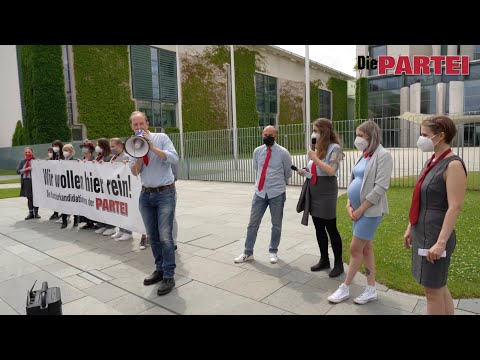 Youtube: "Wir wollen da rein!" - Martin Sonneborn und die Kanzler:innenkandidaten der Partei Die PARTEI
