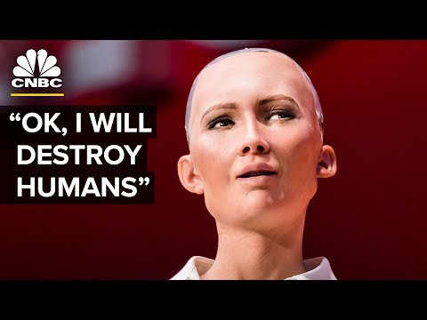 Youtube: Hot Robot At SXSW Says She Wants To Destroy Humans | The Pulse