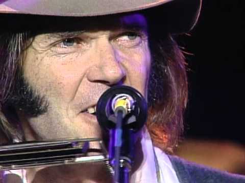 Youtube: Neil Young - My My, Hey Hey (Out of the Blue) (Live at Farm Aid 1985)