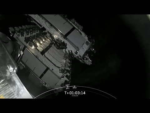 Youtube: Watch SpaceX deploy 50 Starlink satellites in this view from space