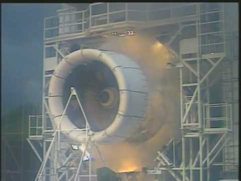Youtube: Turbine engine explodes