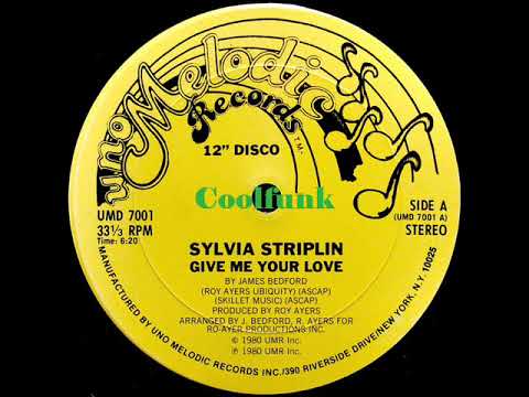 Youtube: Sylvia Striplin - Give Me Your Love (12 Inch 1980)