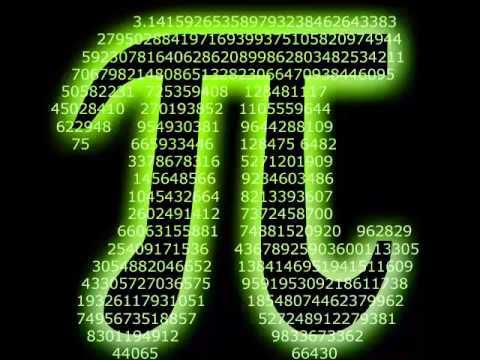 Youtube: Pi Song 10 hours