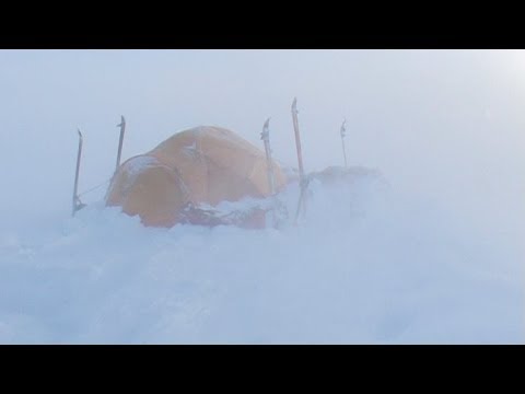 Youtube: Katabatic winds and storm in the polar icecap - Penny Icecap 2009 expedition