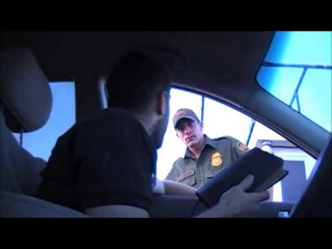 Youtube: Fastest way to get through a border patrol checkpoint